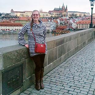 Colleen Corey in Prague, Czech Republic