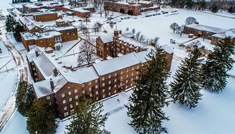 Campus in Winter